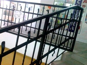 Металлические перила фото № 1-09