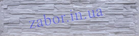 Плита глухая «под сланец» без окантовки