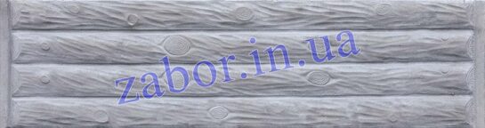 Плита «под бревно»