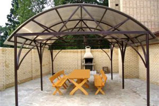 Изготовление кованых навесов