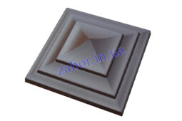 Крышки на столбы и заборы