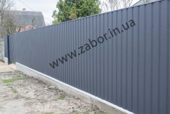 Забор на заказ