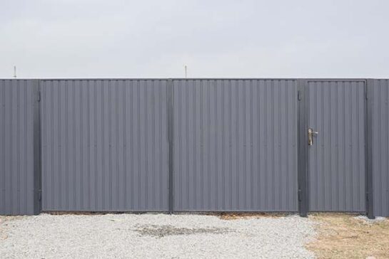 распашные ворота