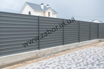 Забор из профнастила