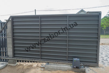 Забор из профнастила