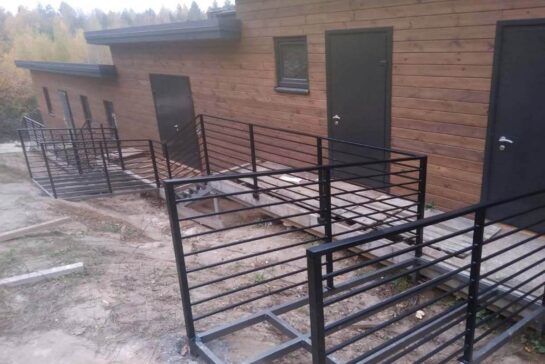 Перила металлические