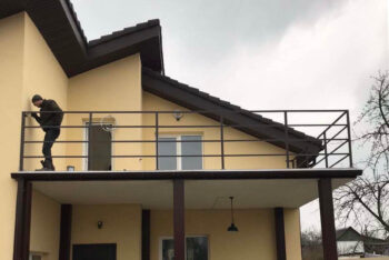 Перила металлические