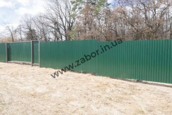 Паркан з профнастилу