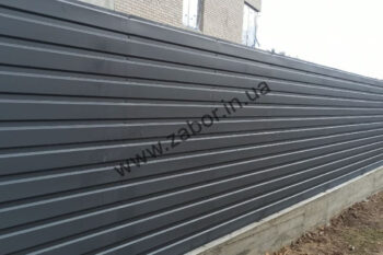 Паркан з профнастілу