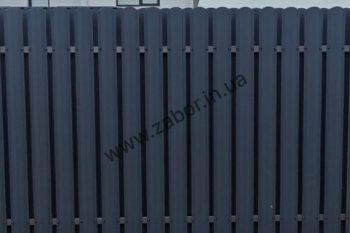 паркан зі штахетнику